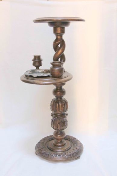 Интерьерная винтажная  пепельница-столик. Европа. Начало 20 века