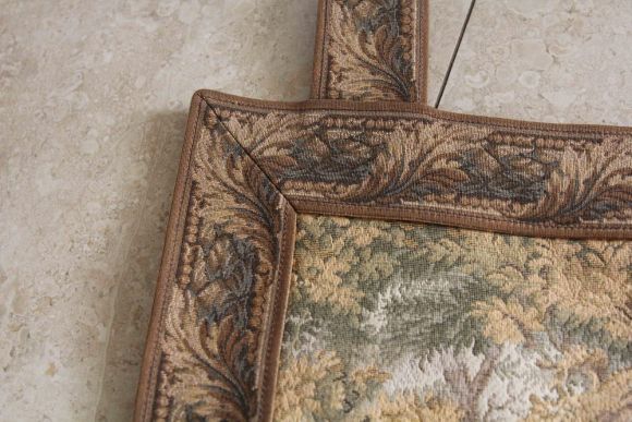 Старинный роскошный, настенный гобелен. Европа. Начало 20 века