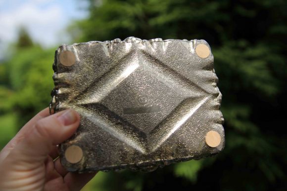 Роскошная шкатулка "На балу". Украшена цветочным арнаментом