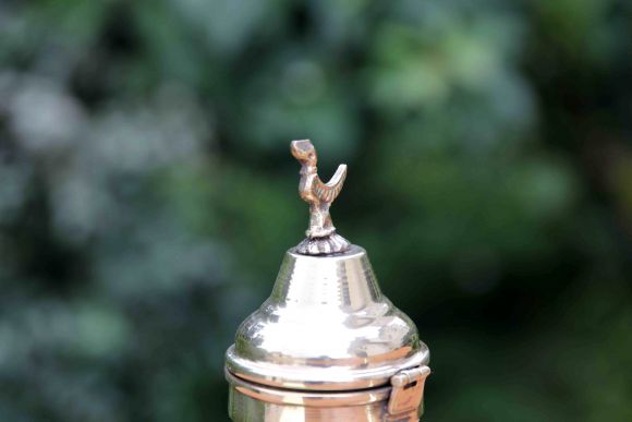 Необычная красивая антикварная турка. Европа. Начало 20 века