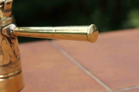 Необычная красивая антикварная турка. Европа. Начало 20 века