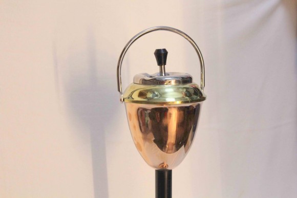 Напольная пепельница из пяти металлов. Европа. Начало 20 века