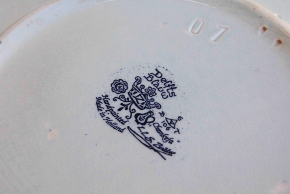 Замечательная тарекла "Ученик". Delfts. Оригинал. Идеальное состояние