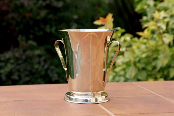 Серебреное ведро-кулер для шампанского или\и льда