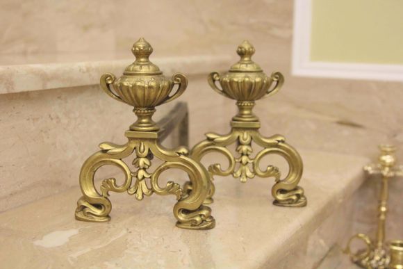 Старинные бронзовые таганы. Европа. Начало 20 века