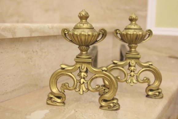 Старинные бронзовые таганы. Европа. Начало 20 века