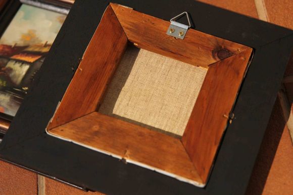 Замечательные антикварные картины домики. Европа. Начало 20 века