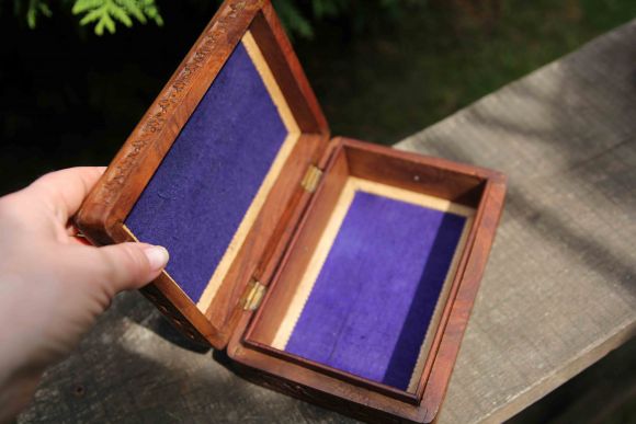 Ручная работа - деревянная шкатулка