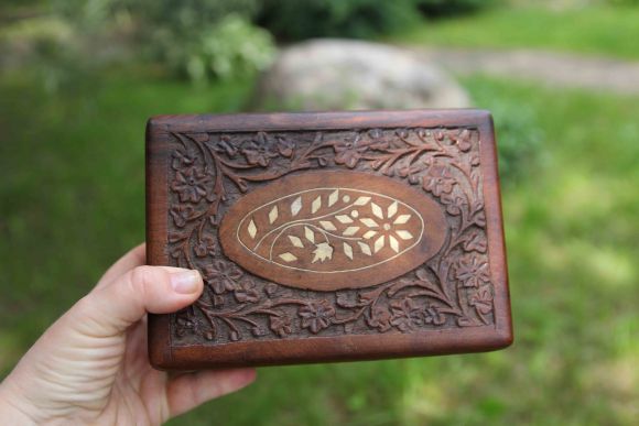 Ручная работа - деревянная шкатулка