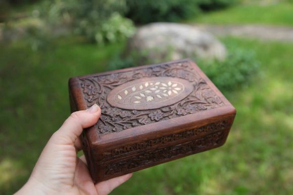 Ручная работа - деревянная шкатулка