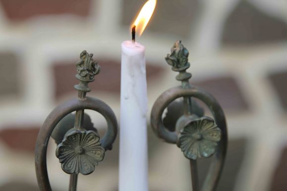 Невероятные старинные подсвечники. Редкие, в шикарной патине