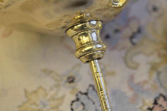 Антикварный рукомойник из латуни