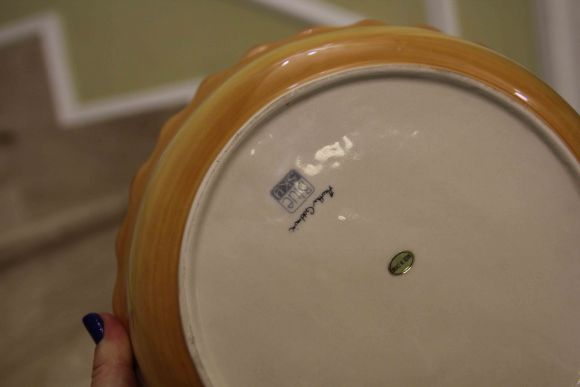 Ваза для сладкого. Фаянс