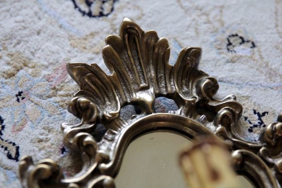 Уникальные старинные бра с зеркалами