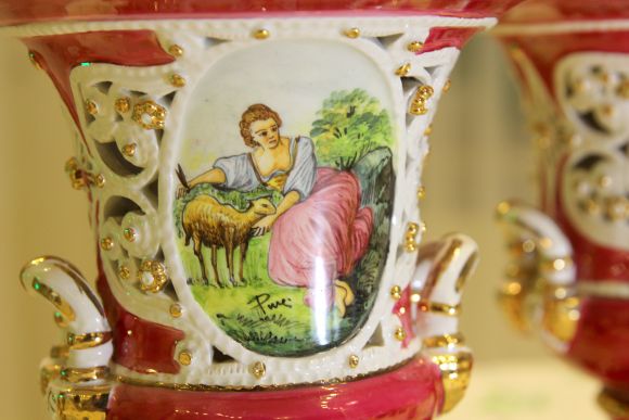 Итальянские вазы ,вазы из Фарфора