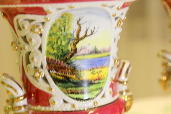 Итальянские вазы ,вазы из Фарфора