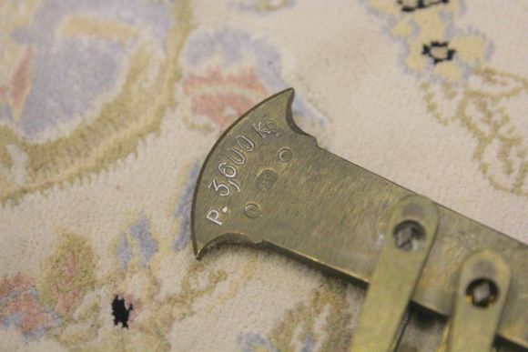 Необычные антикварные весы. Европа. Начало 20 века