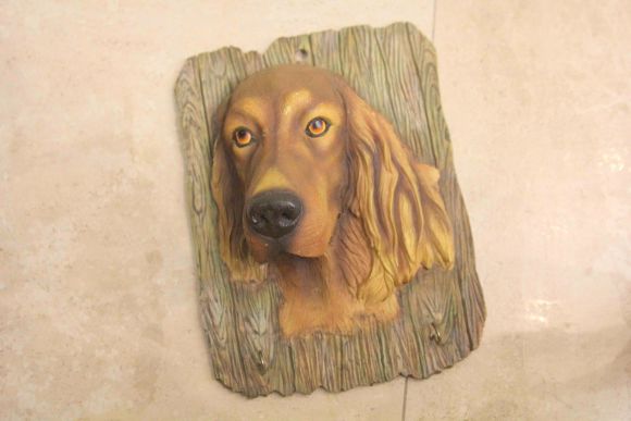 Настенное панно - вешалка. Европа. Середина 20 века