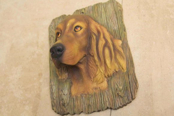 Настенное панно - вешалка. Европа. Середина 20 века