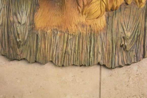 Настенное панно - вешалка. Европа. Середина 20 века