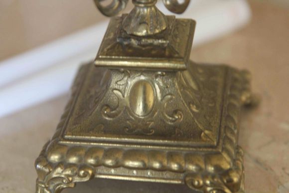 Роскошный старинный канделябр на 5 свечей