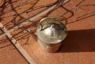 Чайничек из латуни с декором. Возможно для кукол Чайничек из латуни с декором. Возможно для кукол