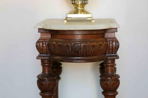 Антикварный мраморный столик. Россия. Начало 20 в.