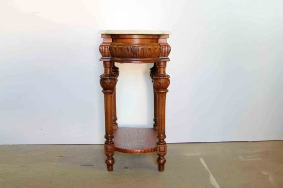 Антикварный мраморный столик. Россия. Начало 20 в.