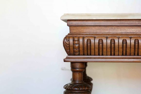 Антикварный мраморный столик. Россия. Начало 20 в.