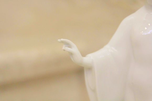 Статуэтка китаянка с попугаем KPM Berlin