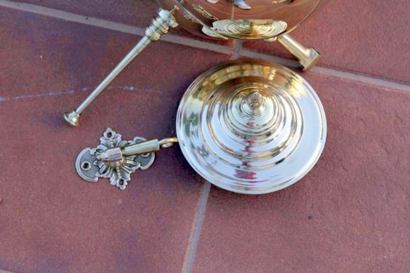 Рукомойник латунный ШАР. РЕДКОСТЬ. Идеальное состояние