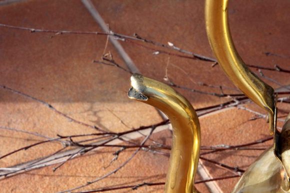 Латунный чайник старинной бельгийской фирмы Dinanderie BIETTLOT