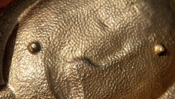 Овальная тяжелая пепельница. Сюжет охота. ТЕТЕРЕВ