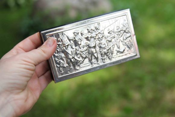 Европейская винтажная шкатулка