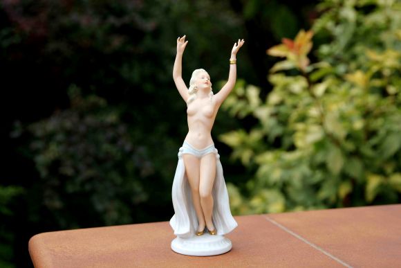 Обнаженная танцовщица - Скульптура Арт-ДЕКО