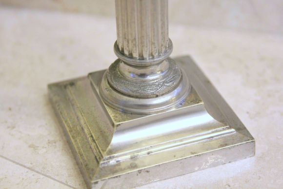 Невероятная потрясающая лампа колонна. Европа. Конец 19 века