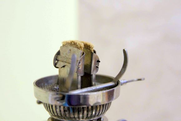 Невероятная потрясающая лампа колонна. Европа. Конец 19 века