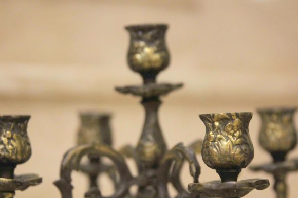 Старинные парные подсвечники. Европа. Начало 20 века