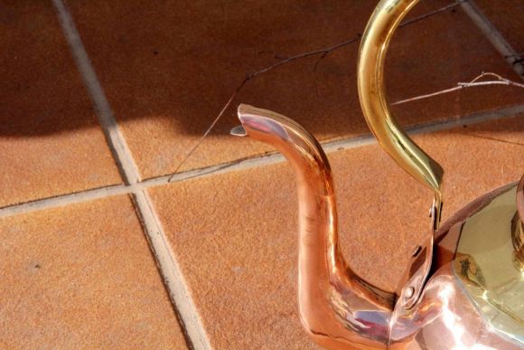 Медно-Латунный чайник в восхитительном состоянии