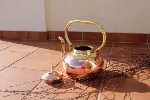 Медно-Латунный чайник в восхитительном состоянии