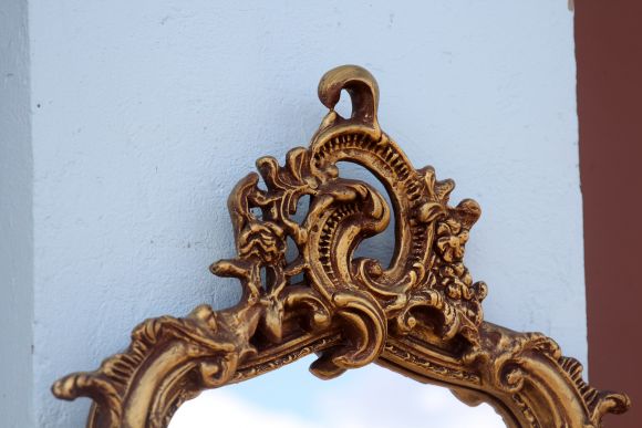 Зеркало золоченое в полный рост