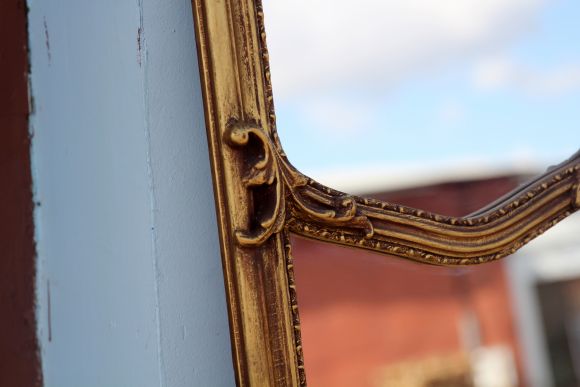 Зеркало золоченое в полный рост