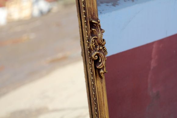 Зеркало золоченое в полный рост