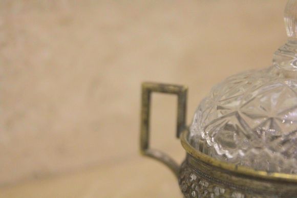 Старинная сахарница. Европа. Начало 20 века