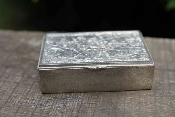 Голландская шкатулка военно-праздничной тематики