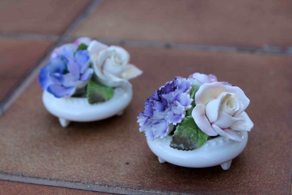 Цветочная композиция, очарование английских фарфоровых роз.