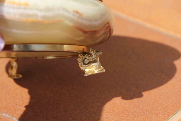 Волшебная Каменная шкатулочка из оникса. Идеальное состояние