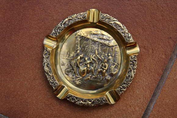 Круглая пепельница на 5 сигар. Голландия