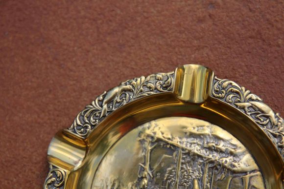 Круглая пепельница на 5 сигар. Голландия