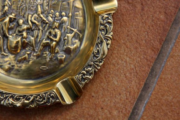 Круглая пепельница на 5 сигар. Голландия